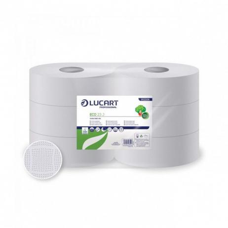 Lucart Eco 23 J toalettpapír, 2 rétegű, fehér, 165 1.