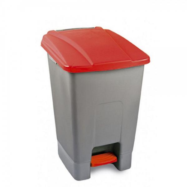 Szelektív hulladékgyűjtő konténer, műanyag, pedálo 1.
