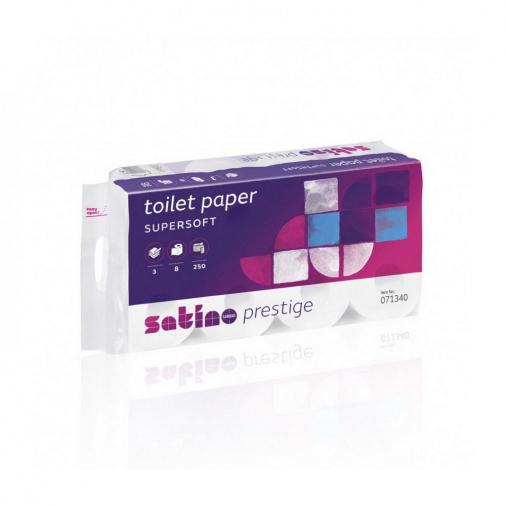 Satino Wepa Prestige toalettpapír 3 rétegű, fehér, 1.