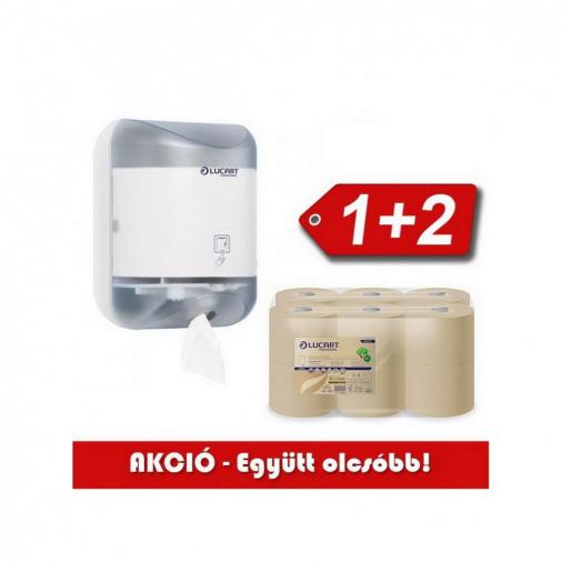 Lucart L-One toalettpapír adagoló 1db + 2 zsugor 8 1.