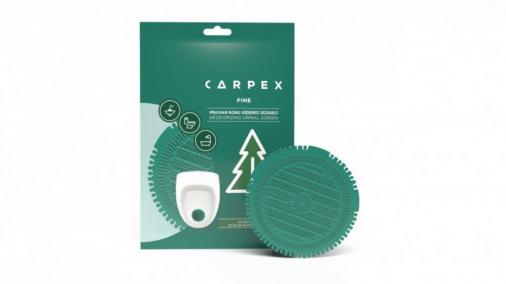 Piszoár illatosító rács Carpex, fenyő (zöld) 1.