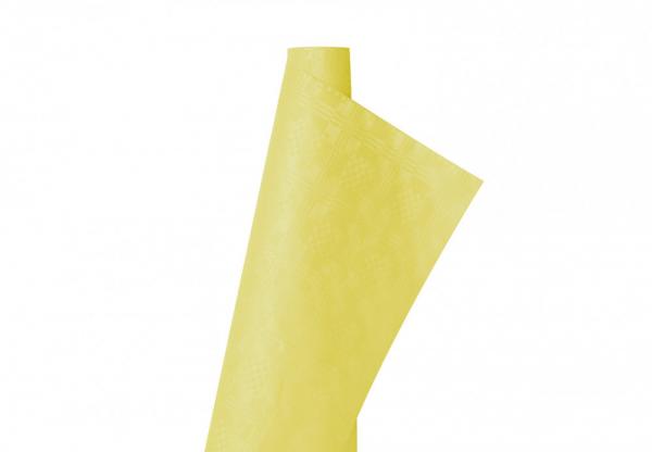 Infibra asztalterítő damask 1 rétegű 1,2x7m, sárga 1.