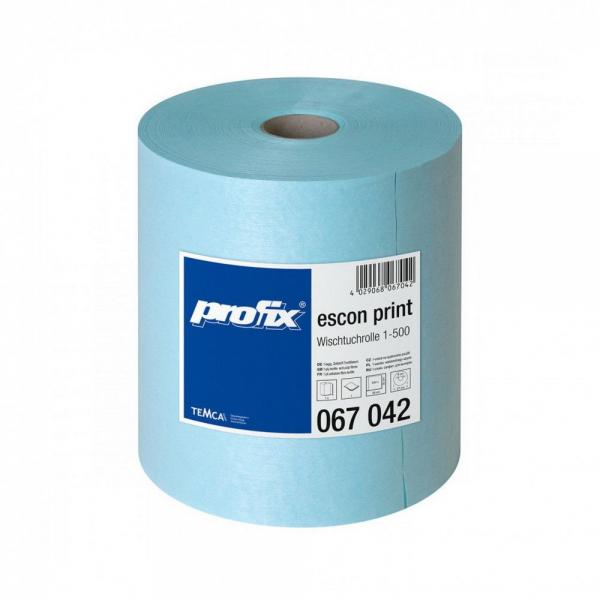 PROFIX Escon print türkíz ipari törlőkendő 500 lap 1.