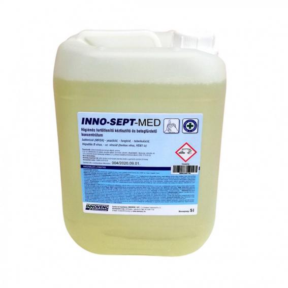 INNO-SEPT MED fertőtlenítő kéztisztító szappan 5L 1.