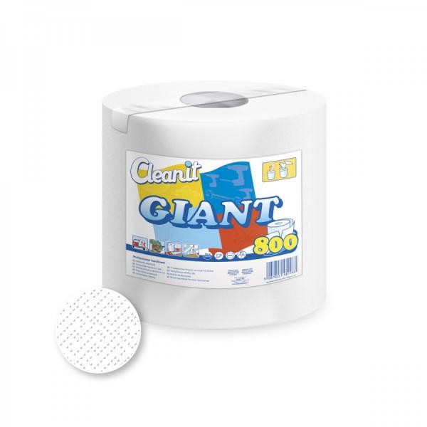Lucart Cleanit Giant 800 lapos papírtörlő 2 rétegű 1.