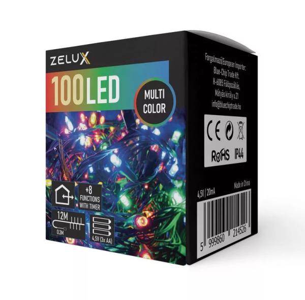 Zelux karácsonyi világítás, fényfűzér, 100 led, Mu 1.