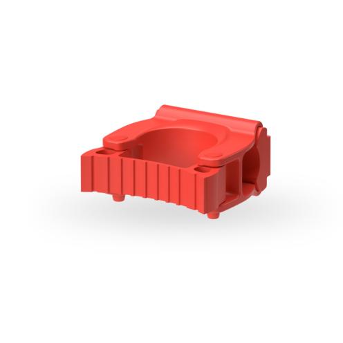 Igeax fali nyéltartó piros átmérő: 25-35mm 1.